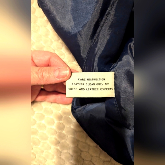 Men's vintage leather vest - Picture 3 of 4